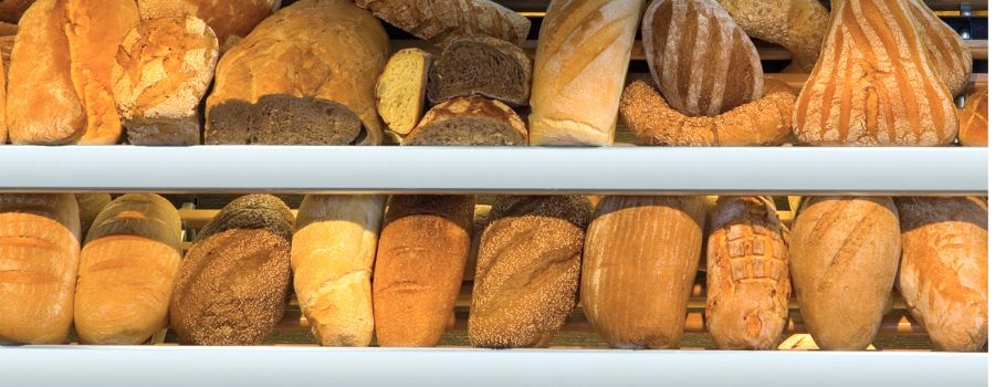 peu de calories pain petit épeautre parmi les différents pains français.